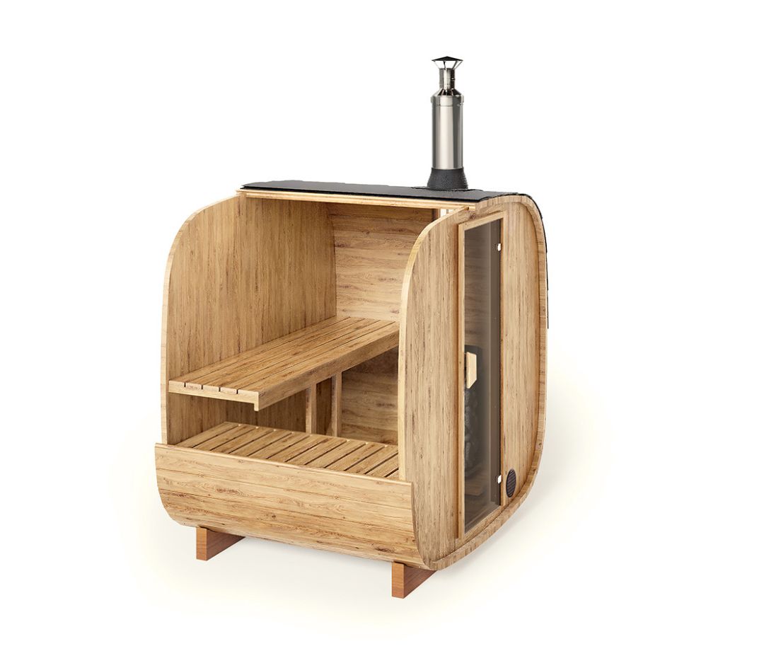 CUBE Sauna (1,7m) - 3 Personer