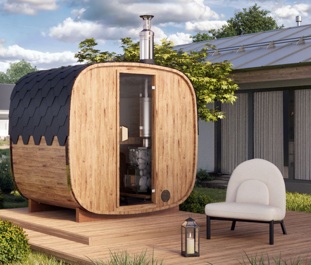CUBE Sauna (1,7m) - 3 Personer