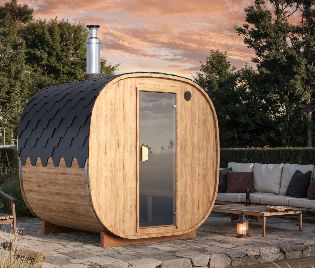 CUBE Sauna (2,3m) - 4-5 Personer