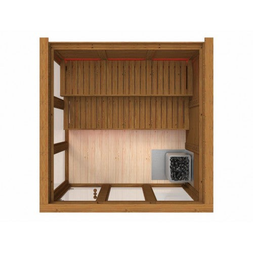 Luksus Sauna 2.4x2.4 m