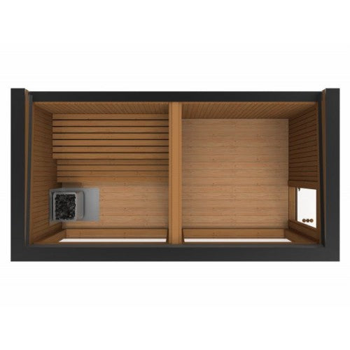 Luksus Sauna 2.3x4.4 m