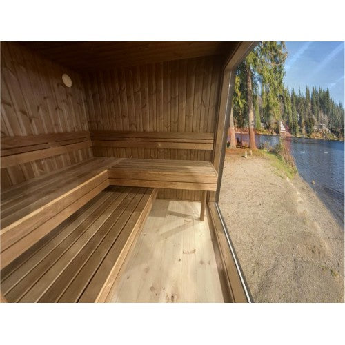 Luksus Sauna 2.3x4.4 m