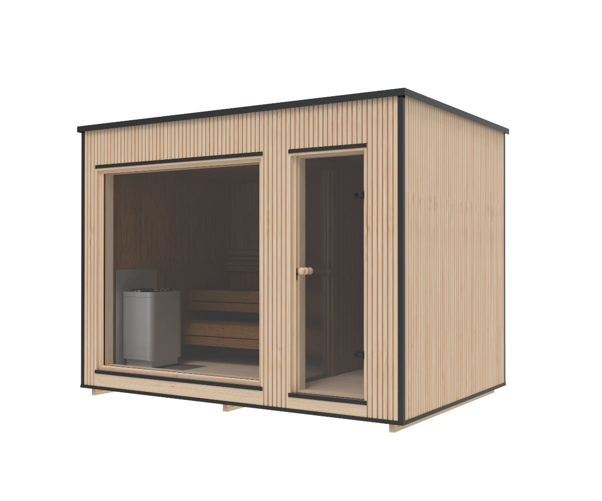 Luksus Sauna Komfort - 2,3x3,4 meter