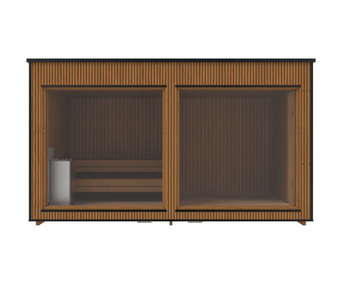 Luksus Sauna Prestige - 2,3x4,4 meter