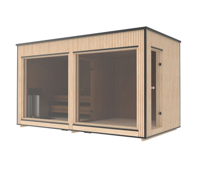 Luksus Sauna Prestige - 2,3x4,4 meter