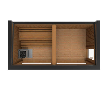 Luksus Sauna Prestige - 2,3x4,4 meter