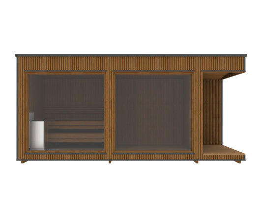 Luksus Sauna Grand - 2,3x5,4 meter