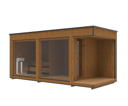 Luksus Sauna Grand - 2,3x5,4 meter