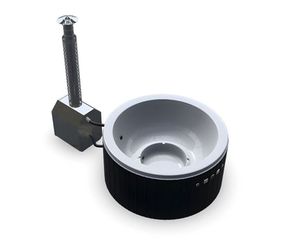 Vildmarksbad Standard - rundt med udvendig ovn