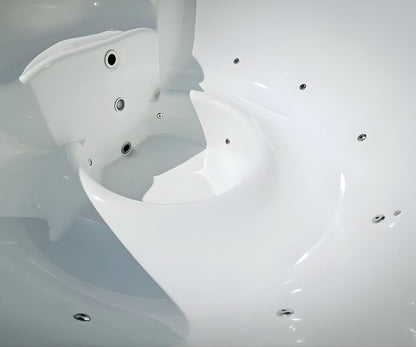 Vildmarksbad Standard - rundt med integreret ovn